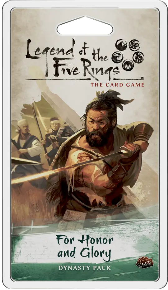 Portada Legend of the Five Rings: The Card Game – For Honor and Glory 