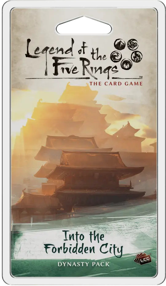 Portada Legend of the Five Rings: The Card Game – Into the Forbidden City 