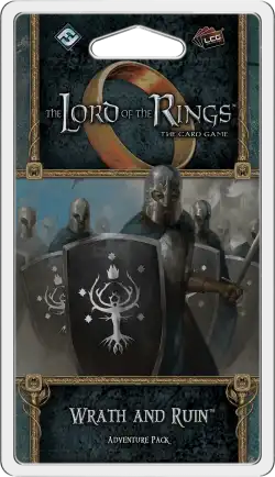 Portada The Lord of the Rings: The Card Game – Wrath and Ruin