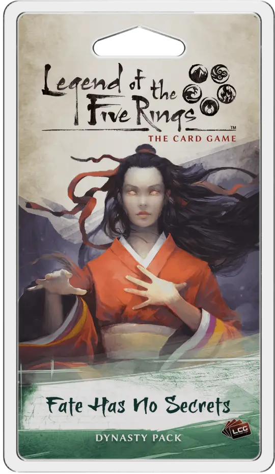 Portada Legend of the Five Rings: The Card Game – Fate Has No Secrets 