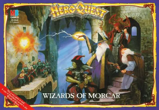 Portada HeroQuest: Wizards of Morcar 