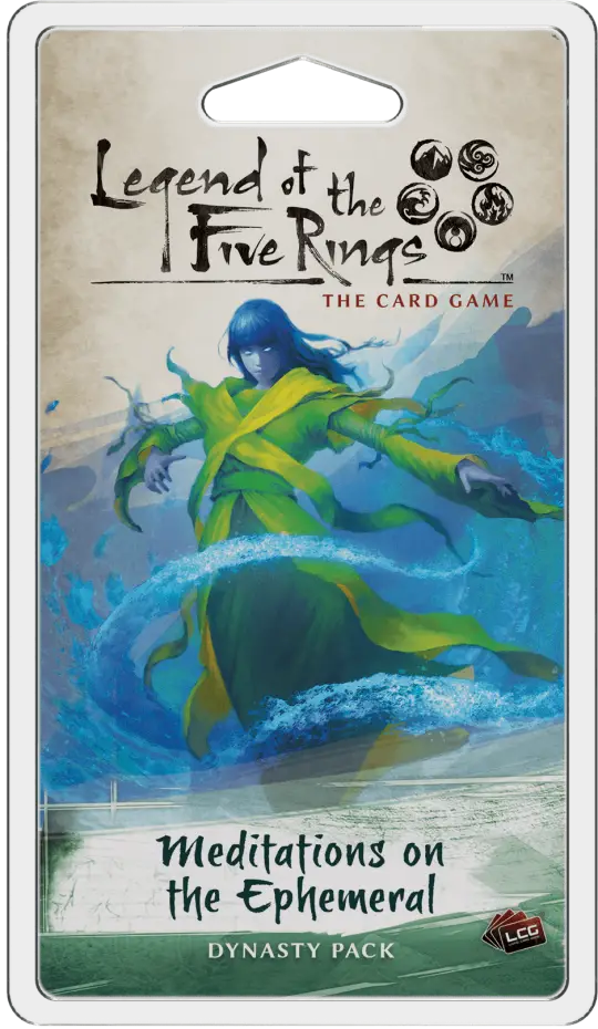 Portada Legend of the Five Rings: The Card Game – Meditations on the Ephemeral 