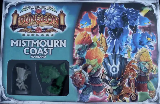 Portada Super Dungeon Explore: Mistmourn Coast Warband John Cadice