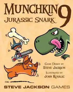 Portada Munchkin 9: Jurassic Snark