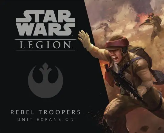 Portada Star Wars: Legion – Rebel Troopers Unit Expansion Luke Eddy