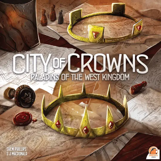 Portada Paladins of the West Kingdom: City of Crowns S J Macdonald