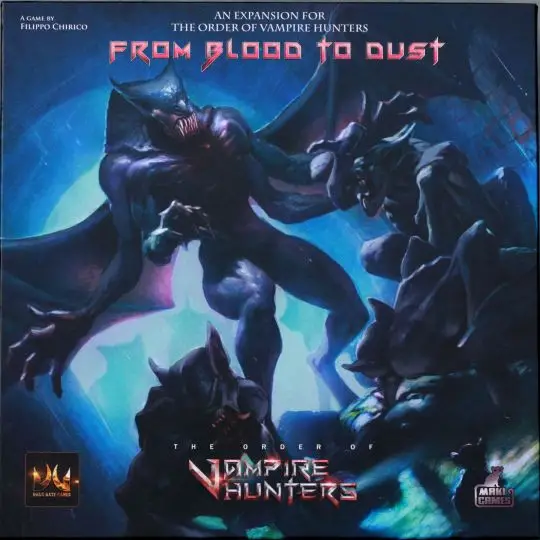 Portada The Order of Vampire Hunters: From Blood to Dust Expansion 