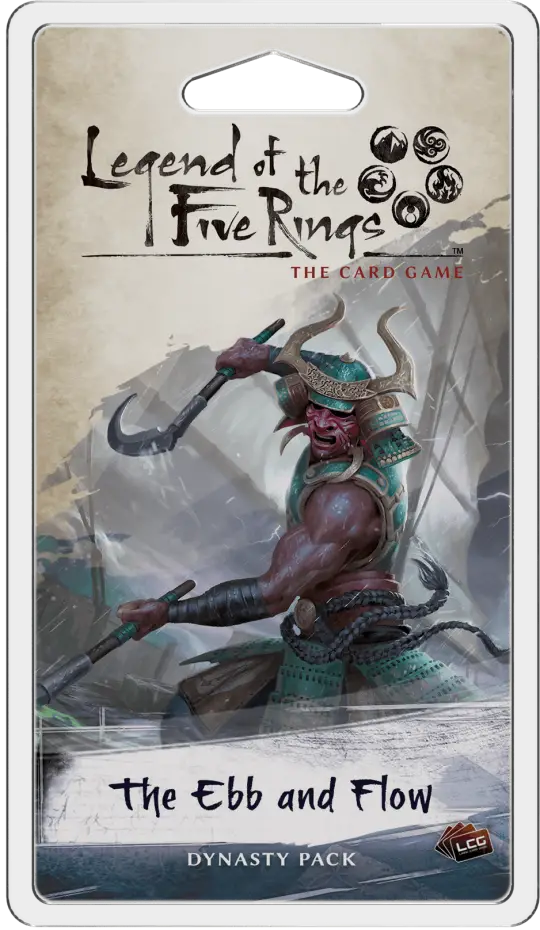 Portada Legend of the Five Rings: The Card Game – The Ebb and Flow Erik Dahlman (I)