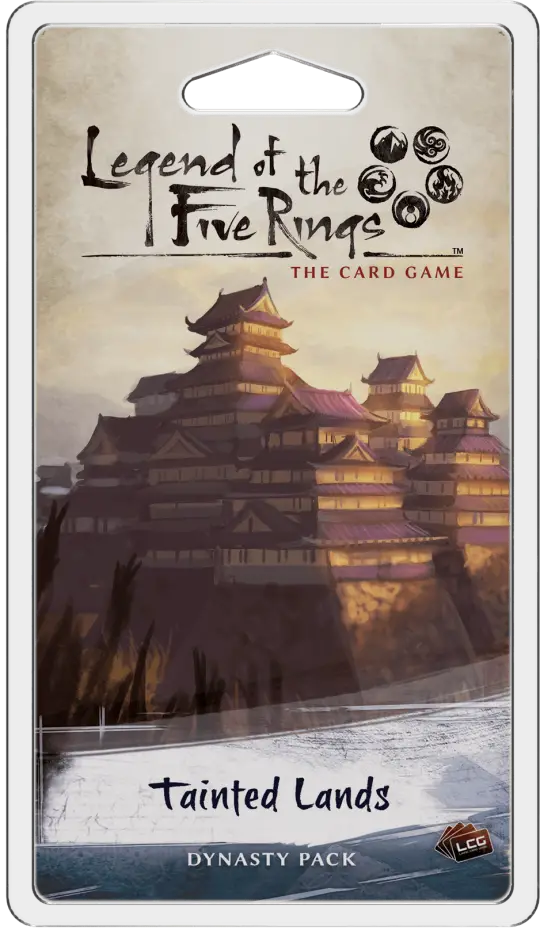 Portada Legend of the Five Rings: The Card Game – Tainted Lands 