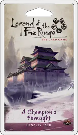 Portada Legend of the Five Rings: The Card Game – A Champion's Foresight