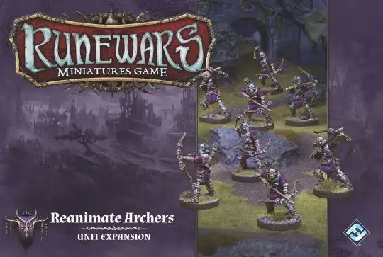 Portada Runewars Miniatures Game: Reanimate Archers – Unit Expansion