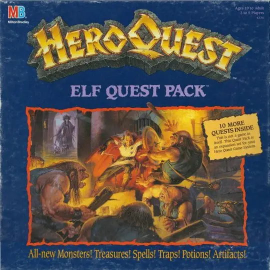 Portada HeroQuest: Elf Quest Pack 