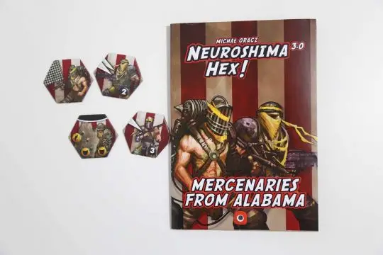 Portada Neuroshima Hex! 3.0: Mercenaries from Alabama 