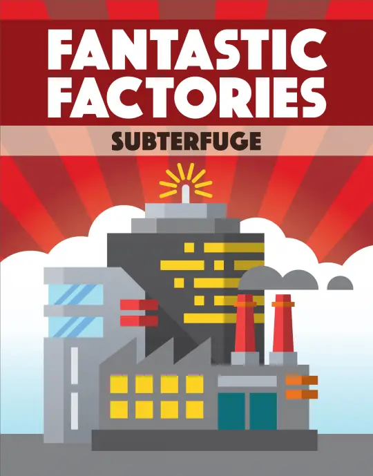 Portada Fantastic Factories: Subterfuge 