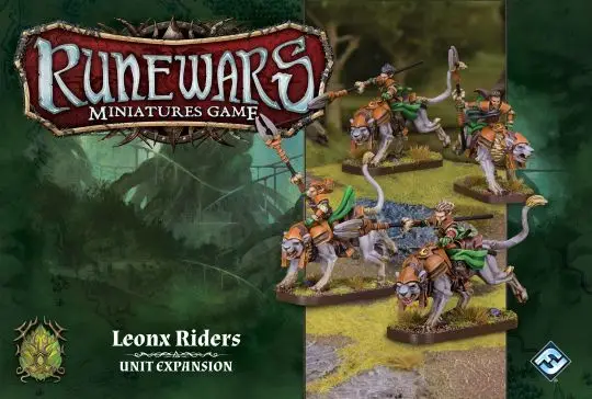 Portada Runewars Miniatures Game: Leonx Riders – Unit Expansion 