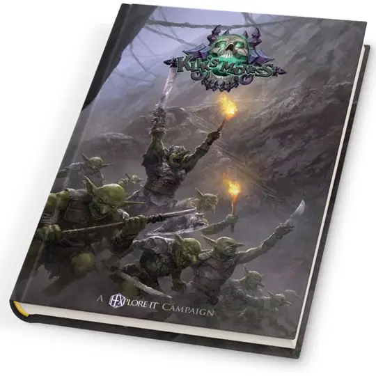 Portada HEXplore It: The Valley of the Dead King – Klik's Madness Campaign Book 