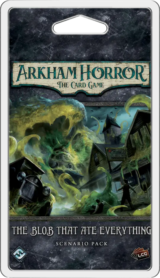 Portada Arkham Horror: The Card Game – The Blob That Ate Everything: Scenario Pack Brad Andres