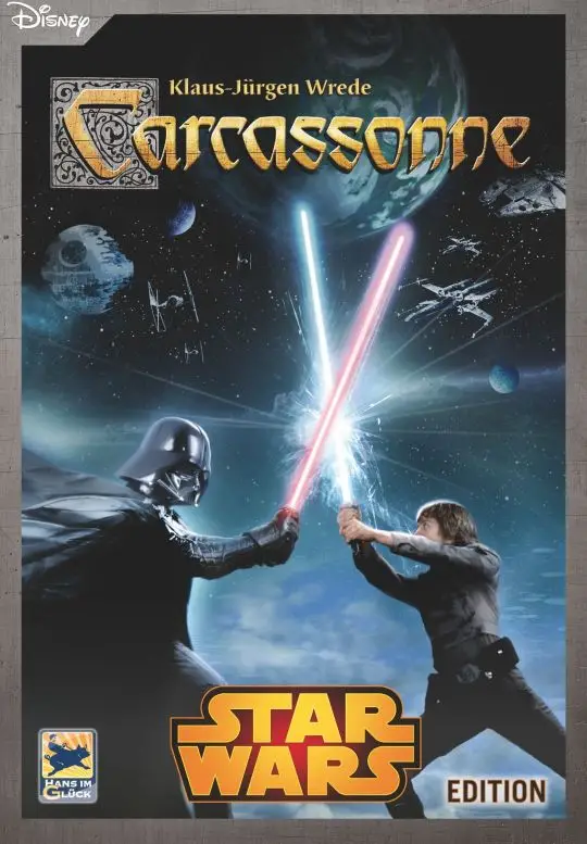 Portada Carcassonne: Star Wars Versions & Editions: Versions with IP after the original release