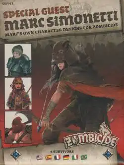 Portada Zombicide: Black Plague Special Guest Box – Marc Simonetti