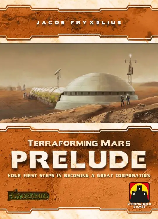 Portada Terraforming Mars: Prelude Jacob Fryxelius