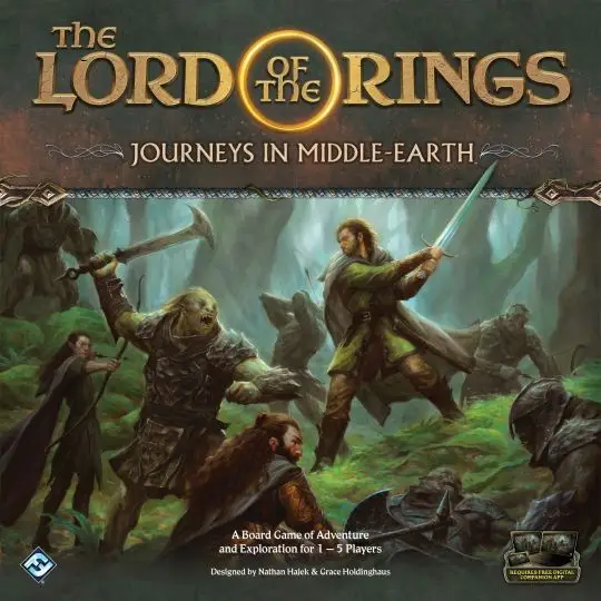 Portada The Lord of the Rings: Journeys in Middle-Earth 