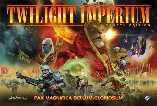 Portada Twilight Imperium: Fourth Edition Mecanismo: 4X