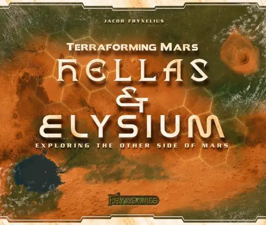 Portada Terraforming Mars: Hellas & Elysium Jacob Fryxelius
