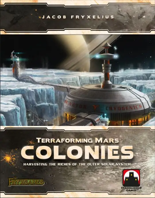 Portada Terraforming Mars: Colonies Jacob Fryxelius