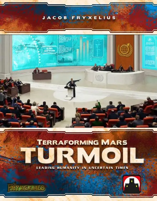 Portada Terraforming Mars: Turmoil 