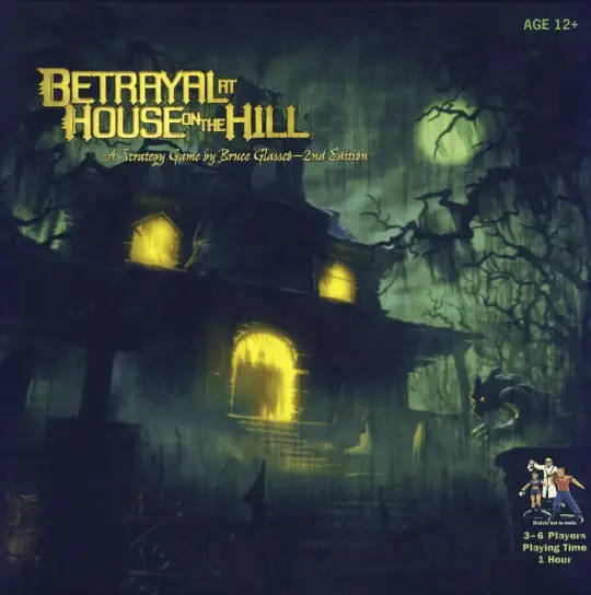 Portada Betrayal at House on the Hill Hasbro