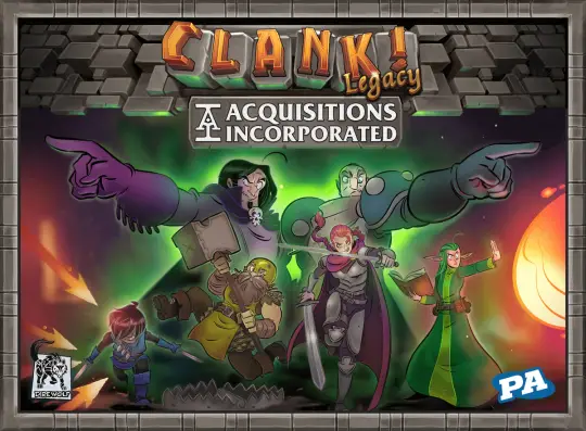 Portada Clank! Legacy: Acquisitions Incorporated 