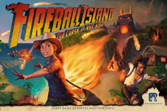 Portada Fireball Island: The Curse of Vul-Kar Justin D. Jacobson