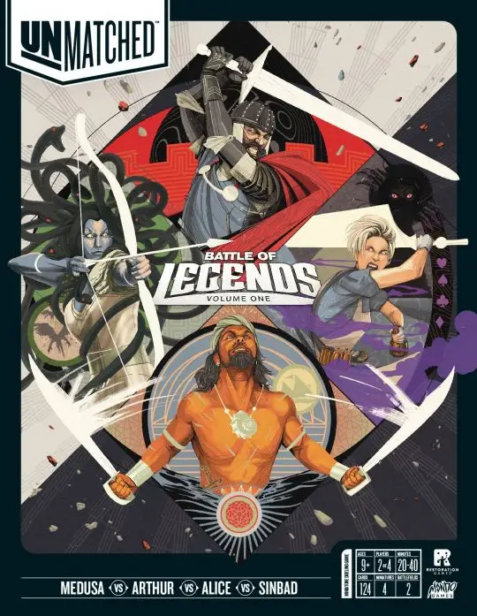 Portada Unmatched: Battle of Legends, Volume One 