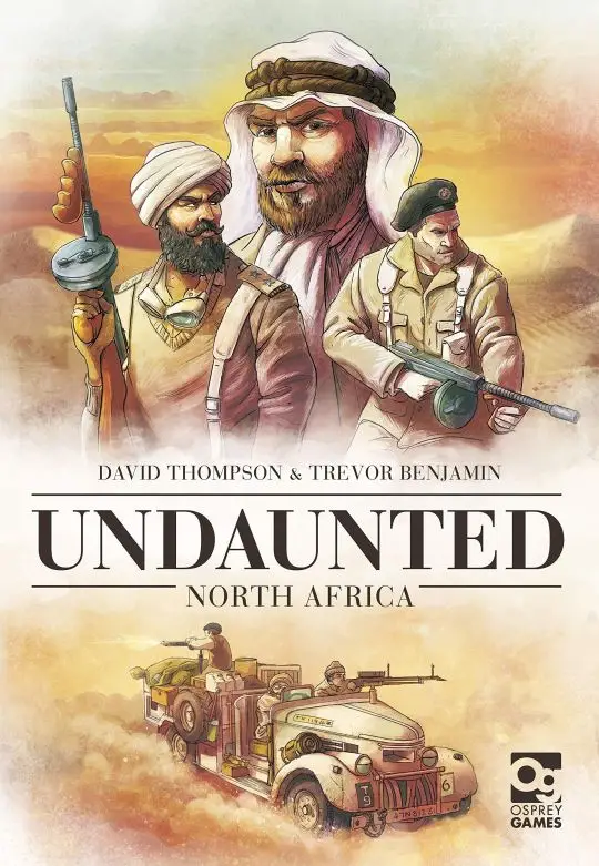 Portada Undaunted: North Africa David Thompson (I)