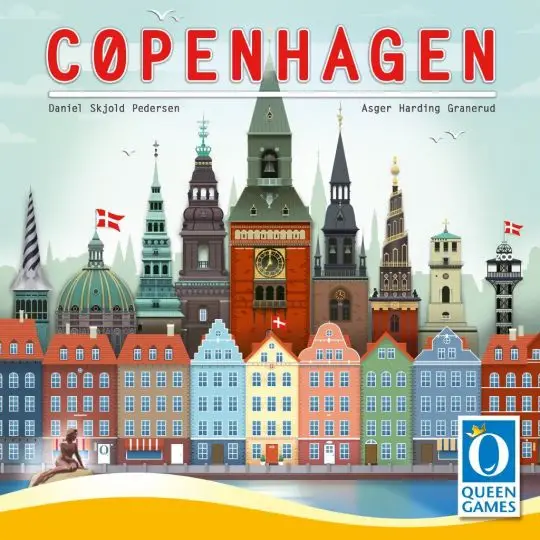Portada Copenhagen Serie: Caja de Olas Amarillas (Reina)