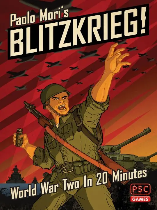 Portada Blitzkrieg!: World War Two in 20 Minutes Jugadores: Juegos de guerra con reglas de solitario