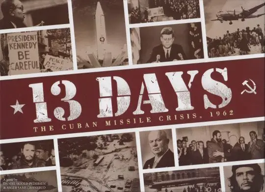 Portada 13 Days: The Cuban Missile Crisis Players: Two Players Only Wargames