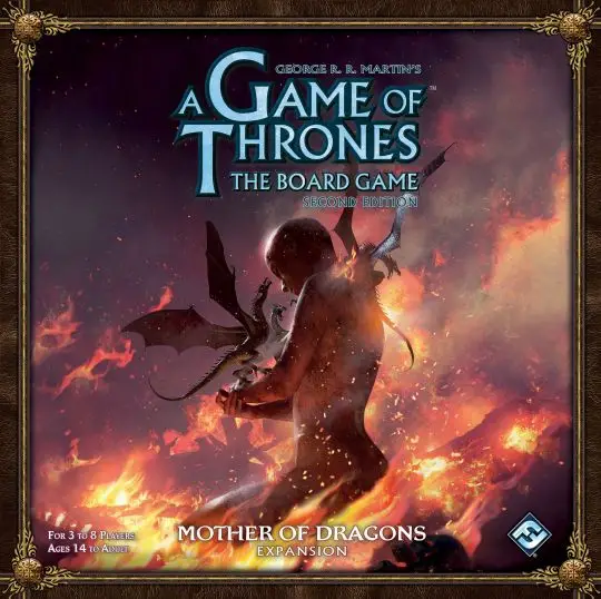 Portada A Game of Thrones: The Board Game (Second Edition) – Mother of Dragons 