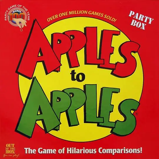 Portada Apples to Apples Mattel