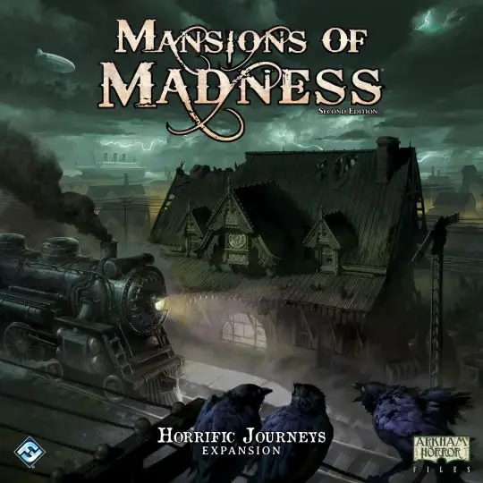 Portada Mansions of Madness: Second Edition – Horrific Journeys: Expansion Kara Centell-Dunk