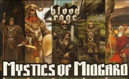 Portada Blood Rage: Mystics of Midgard 