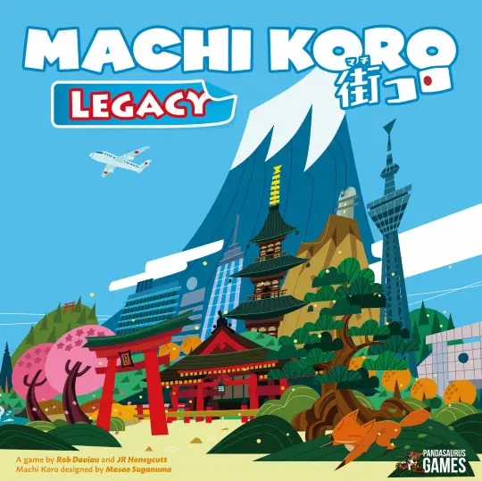 Portada Machi Koro: Legacy JR Honeycutt