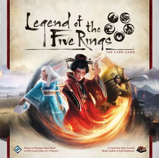 Portada Legend of the Five Rings: The Card Game Brad Andres