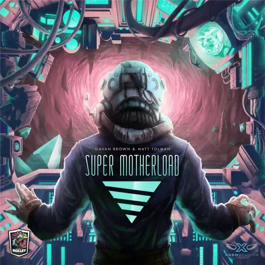 Portada Super Motherload El espacio: Marte