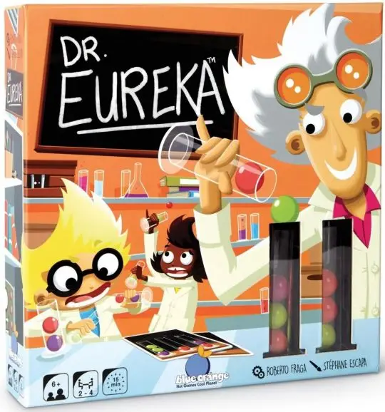 Portada Dr. Eureka Componentes: Canicas