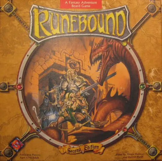 Portada Runebound: Second Edition Martin Wallace