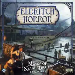 Portada Eldritch Horror: Masks of Nyarlathotep
