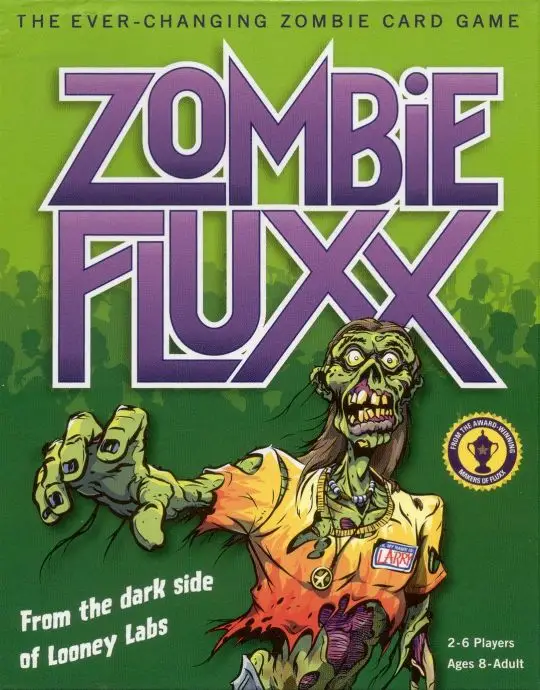 Portada Zombie Fluxx Andrew Looney