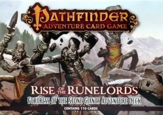 Portada Pathfinder Adventure Card Game: Rise of the Runelords – Adventure Deck 4: Fortress of the Stone Giants Mike Selinker