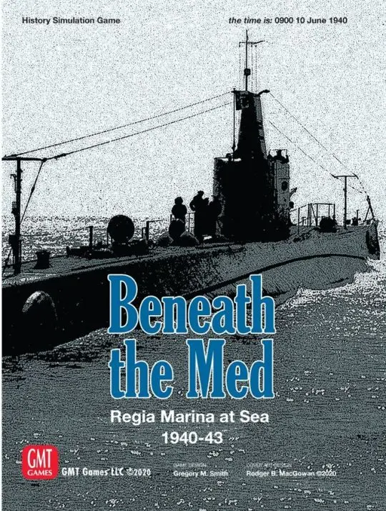 Portada Beneath the Med: Regia Marina at Sea 1940-1943 Tema: Submarinos